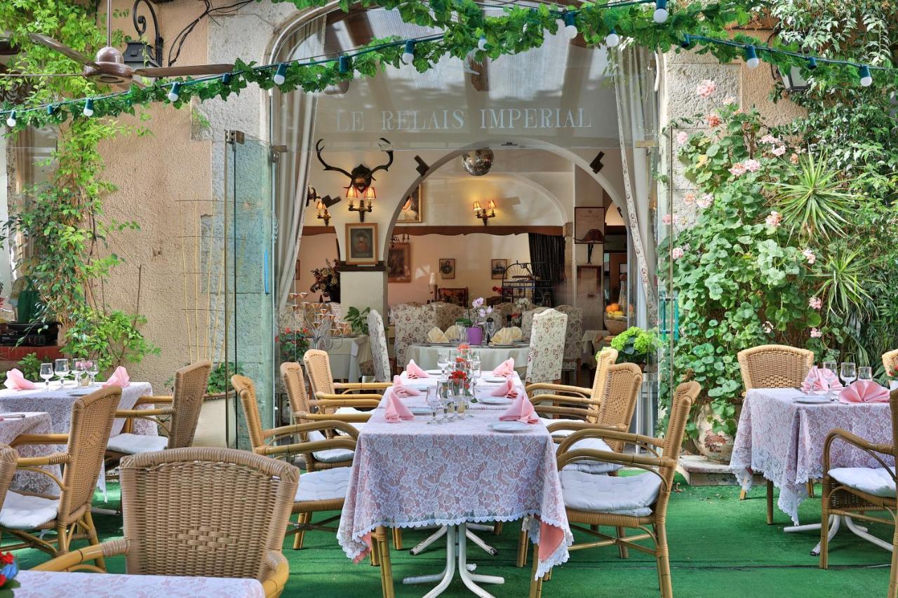 Logis Le Relais Imperial Otel Saint-Vallier-de-Thiey Dış mekan fotoğraf