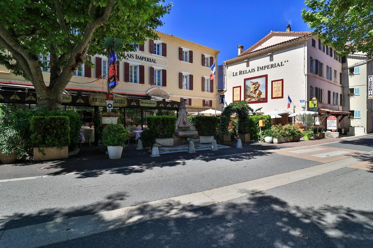 Logis Le Relais Imperial Otel Saint-Vallier-de-Thiey Dış mekan fotoğraf