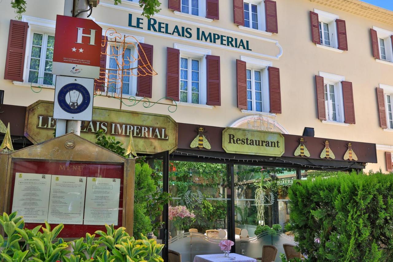 Logis Le Relais Imperial Otel Saint-Vallier-de-Thiey Dış mekan fotoğraf